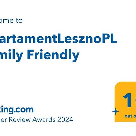 Apartamentlesznopl Family Friendly Leszno  Exterior photo